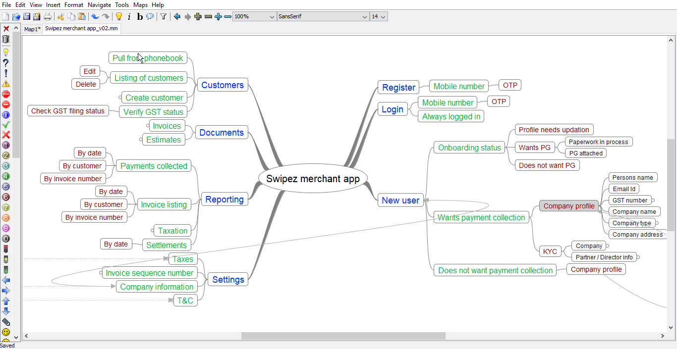 Freemind in action