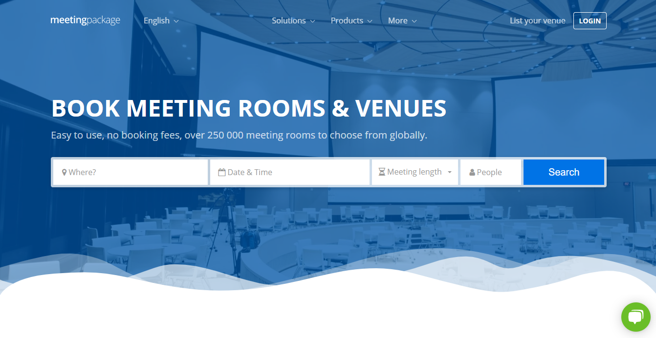 Organize venues like meeting rooms and venues