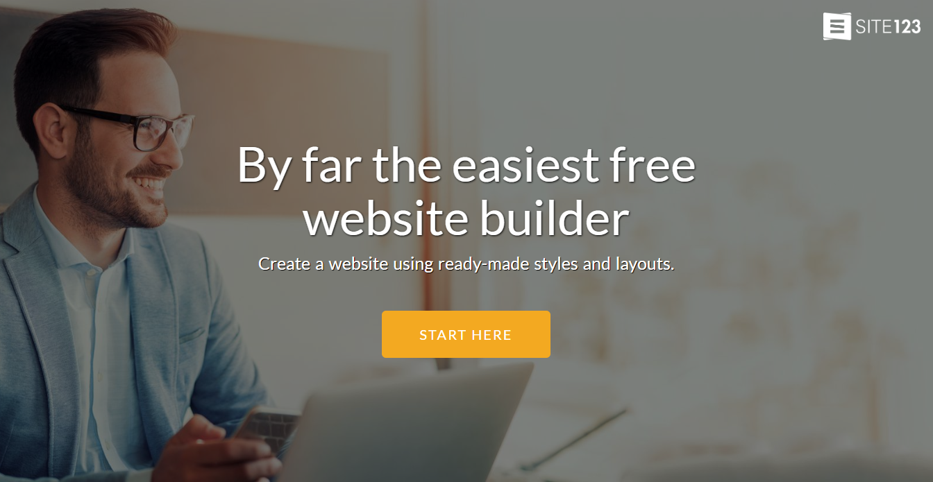 Easy to use online website builder option